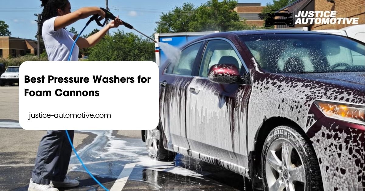 Best Pressure Washers for Foam Cannons